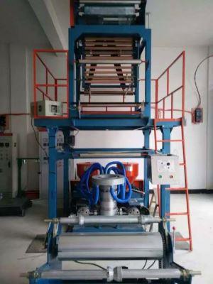 Double-layer co-extrusion film blowing machine